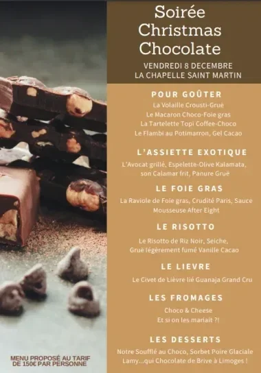 Soirée Christmas Chocolate