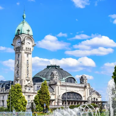 La gare des Bénédictins