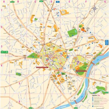 Plan de Limoges