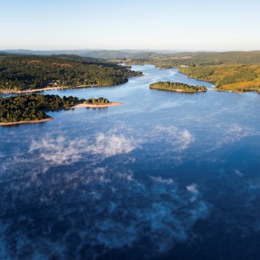 Lac de Vassivière et plateau de Millevaches